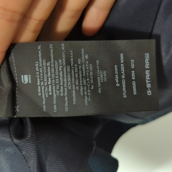 G-Star Women Checked Blazer - Picture 7 of 10